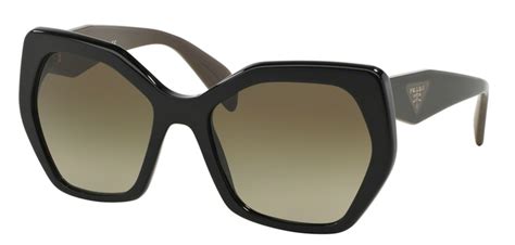 prada 0pr-16rsf-8053672513066 black on face|Prada PR 16RSF HERITAGE Sunglasses .